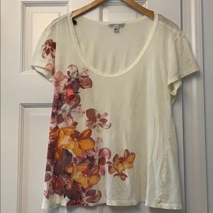 Banana Republic Flower Tee